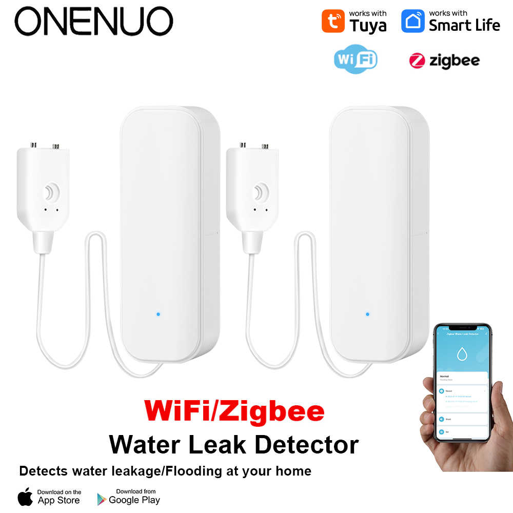 Smart Home Green - WiFi/Zigbee Water Sensor Tuya Leakage Alarm