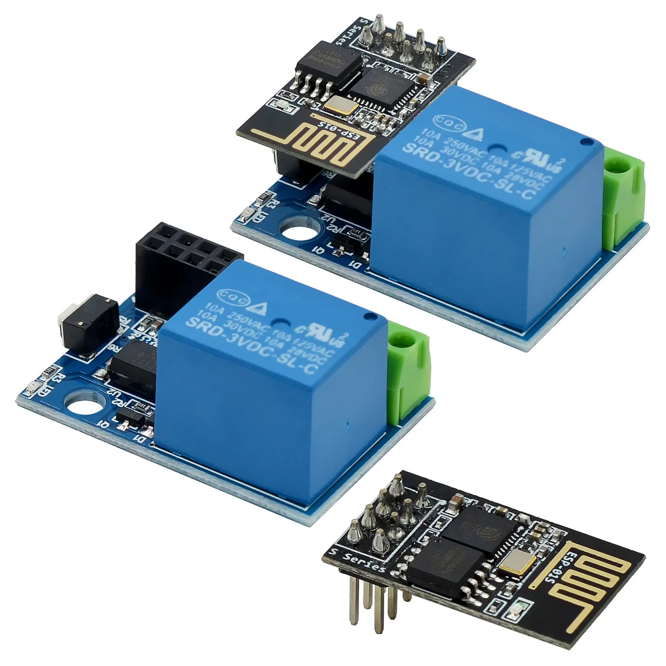 Smart Home Kit For Arduino - ESP-01S WiFi Relay Module 5V 10A