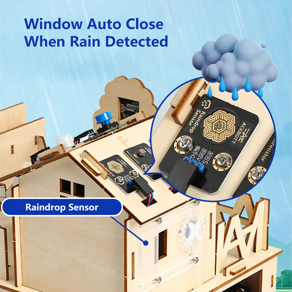 ACEBOTT Smart Home STEM STEAM  - Smart Home Kit For Arduino ulasan dan harga