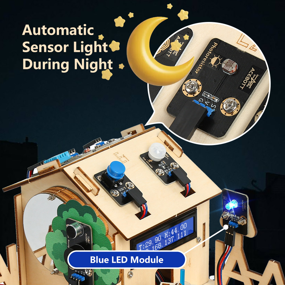 ACEBOTT Smart Home STEM STEAM  - Smart Home Kit For Arduino ulasan dan harga