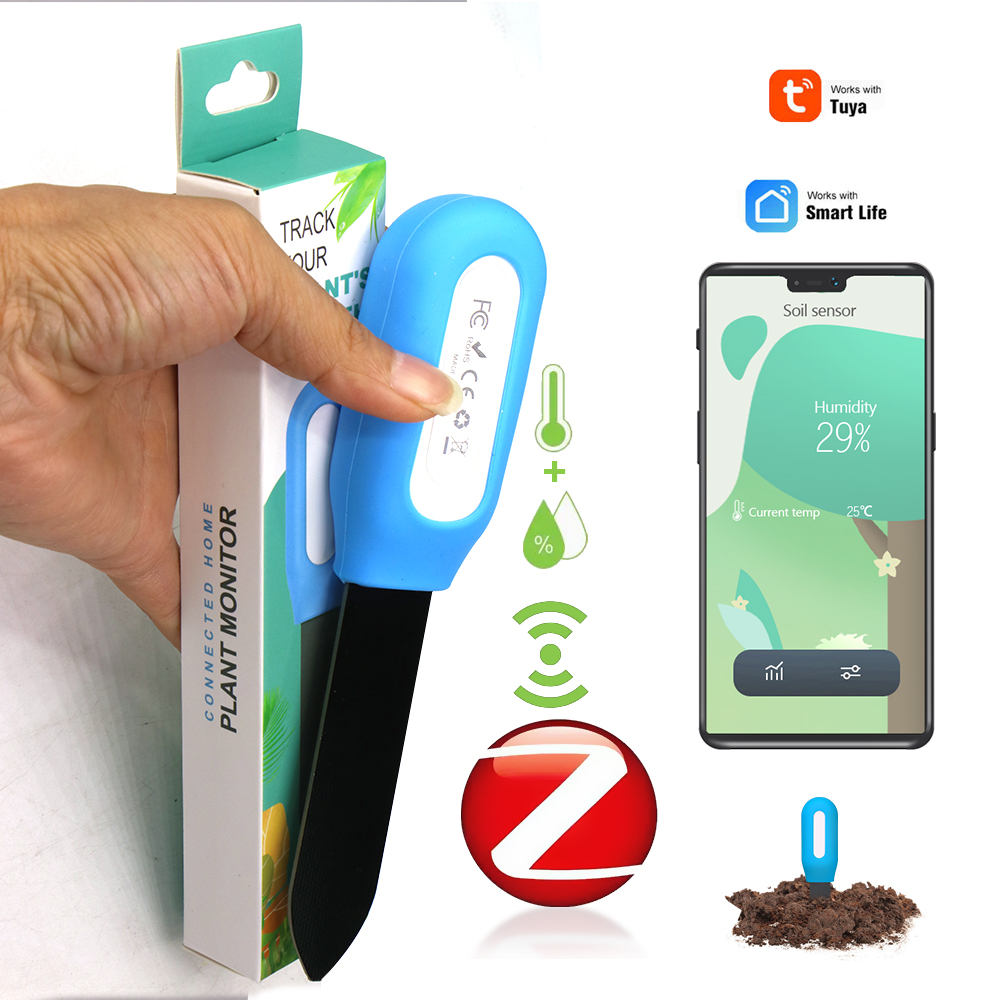 Smart Zigbee Soil Sensor for H - Smart Home Devices ulasan dan harga