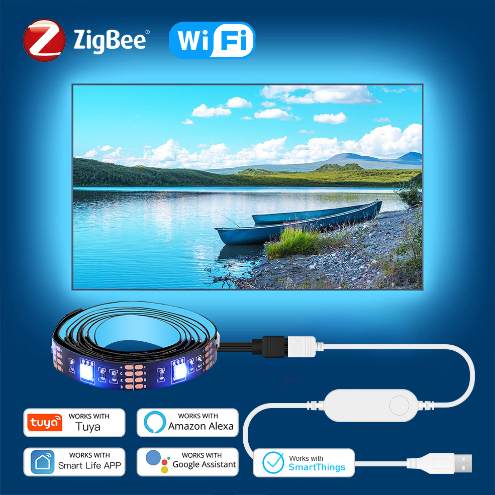 Smart LED Strip Lights RGB 505 - Smart Home Llm ulasan dan harga