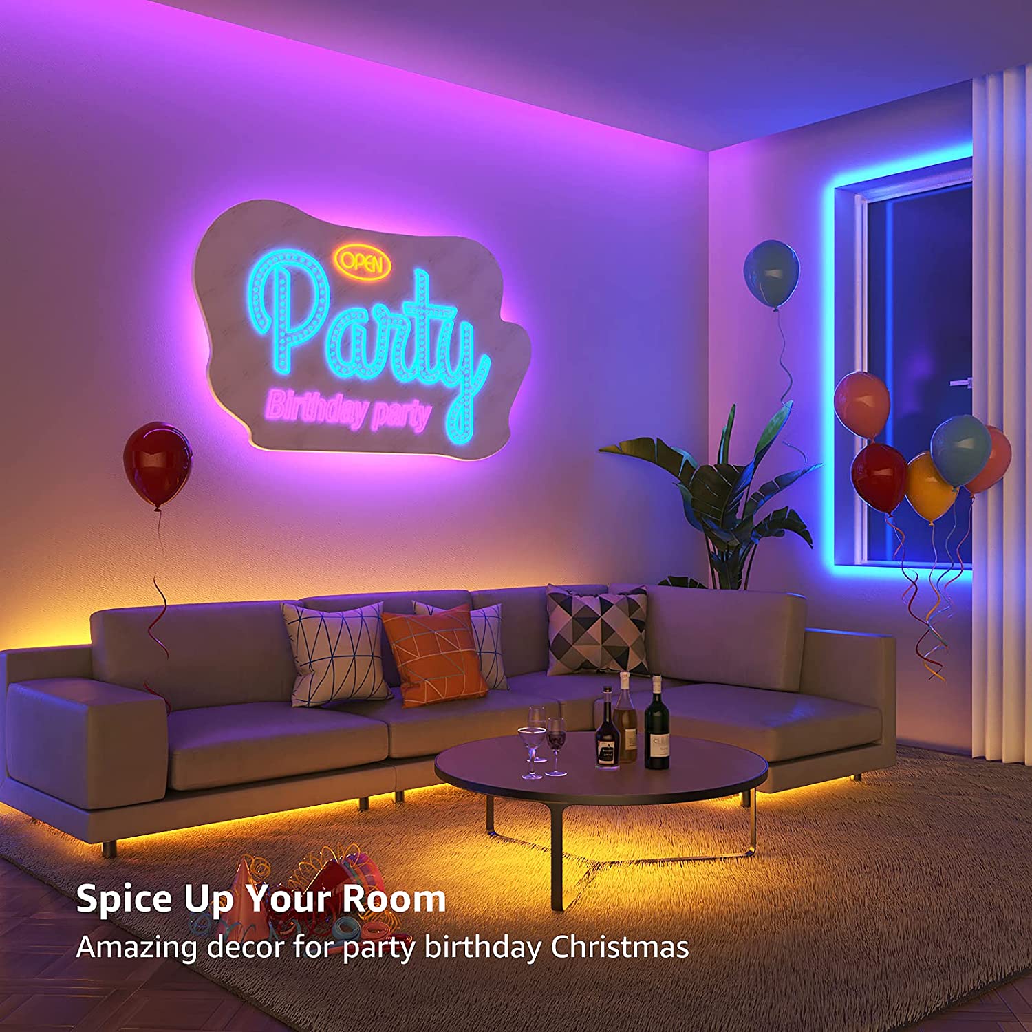 Smart LED Strip Lights RGB 505 - Smart Home Llm ulasan dan harga