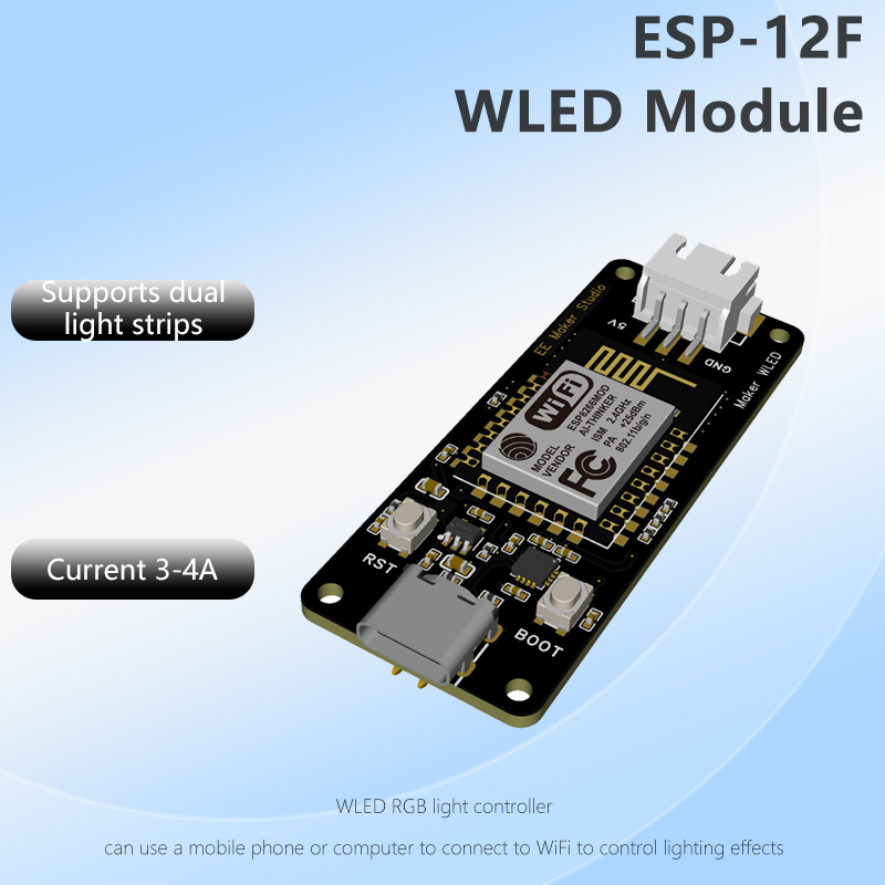WLED Controller Module, ESP826 - Smart Home Llm ulasan dan harga