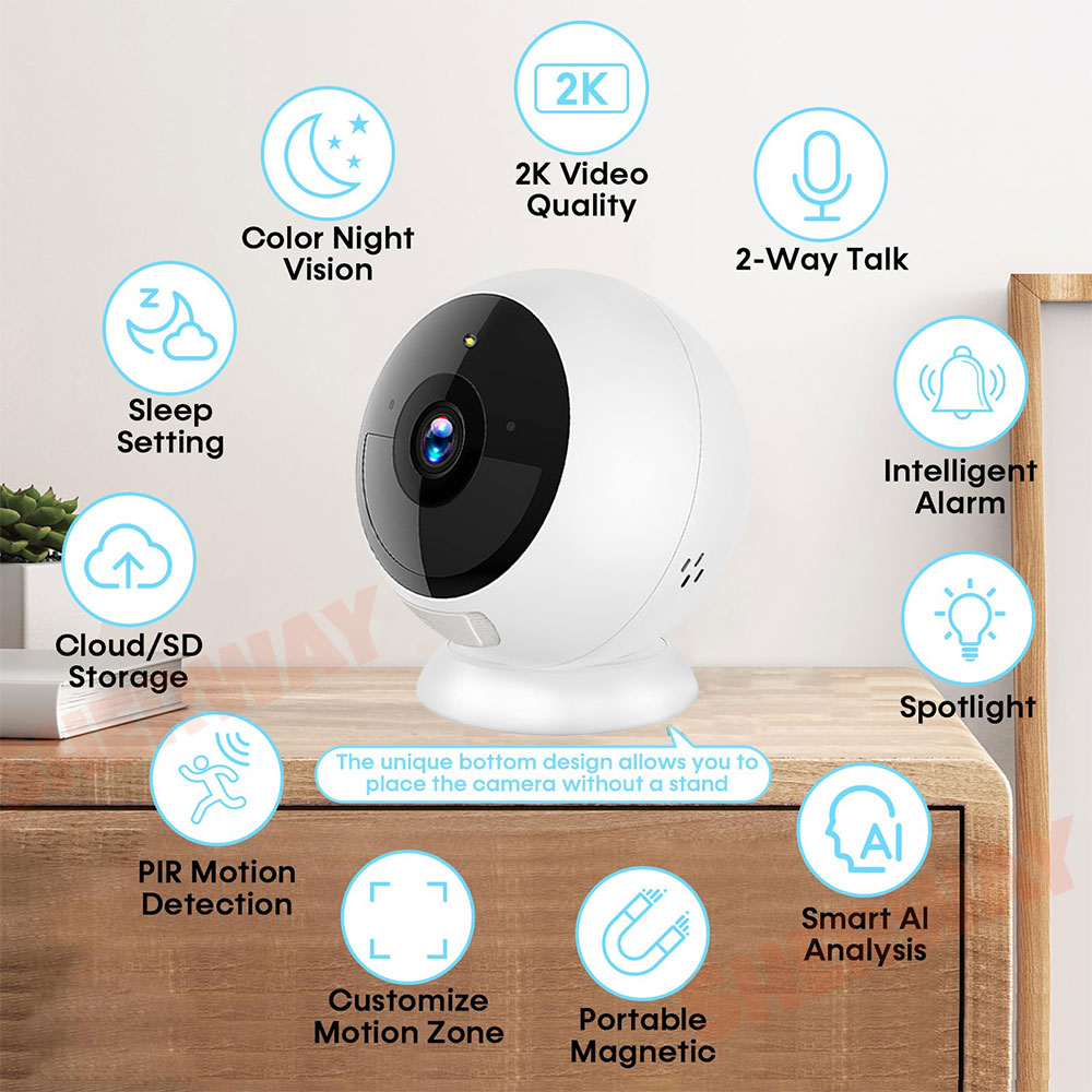 2K 5MP Wifi Home Security Came - Smart Home Battery Camera Ezviz ulasan dan harga