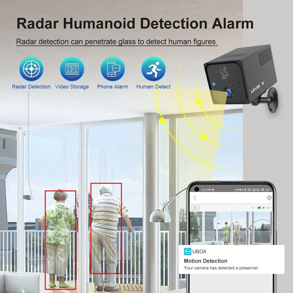 LS VISION 4MP 4G Mini Camera W - Smart Home Battery Camera Ezviz ulasan dan harga