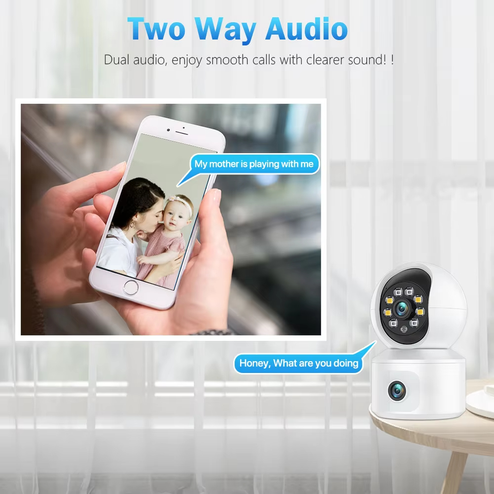 6MP ICSEE WiFi IP Camera Dual  - Smart Home Battery Camera Ezviz ulasan dan harga