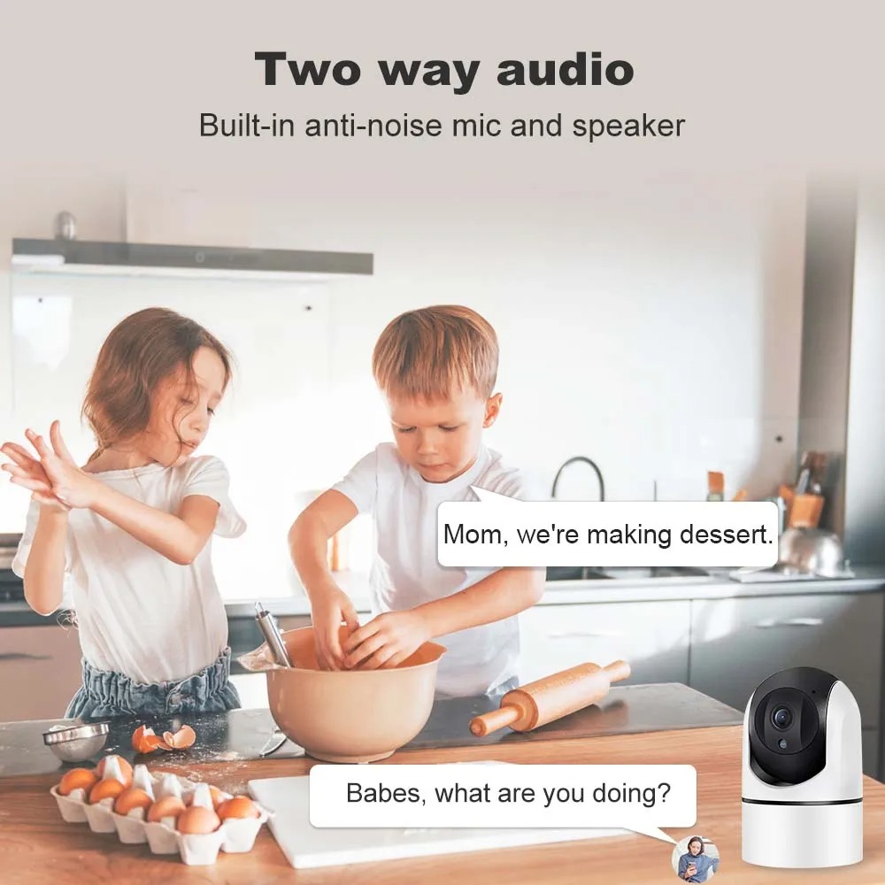 6MP WiFi Camera Tuya Smart Hom - Smart Home Battery Camera Ezviz ulasan dan harga