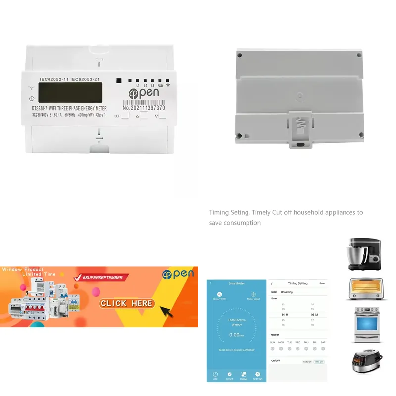 APP 220V 400V Over Under Volta - Smart Home Energy ulasan dan harga