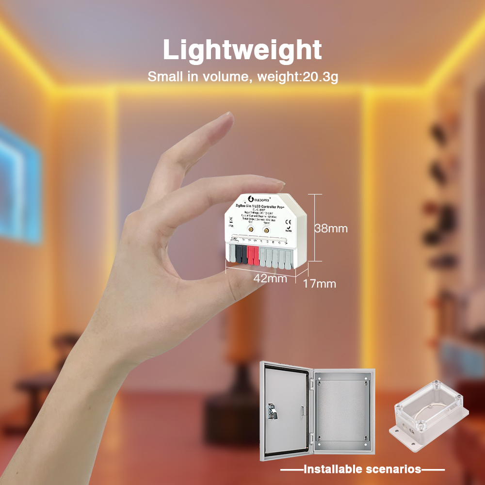 10P Gledopto Zigbee 3.0 Pro+ 5 - Smart Home Llm ulasan dan harga