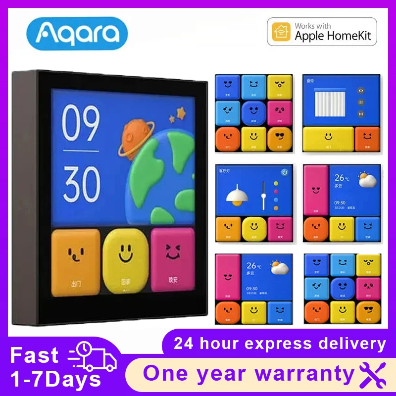Aqara Smart Switch S1E Touch C - Smart Home Hub Apple ulasan dan harga