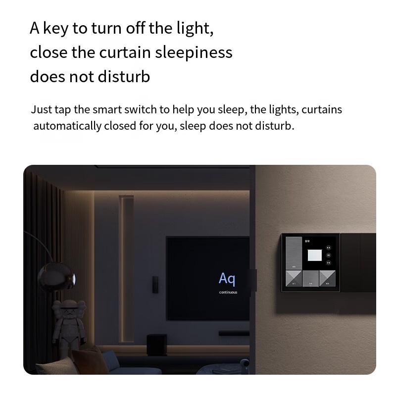 Aqara Smart Switch S1E Touch C - Smart Home Hub Apple ulasan dan harga
