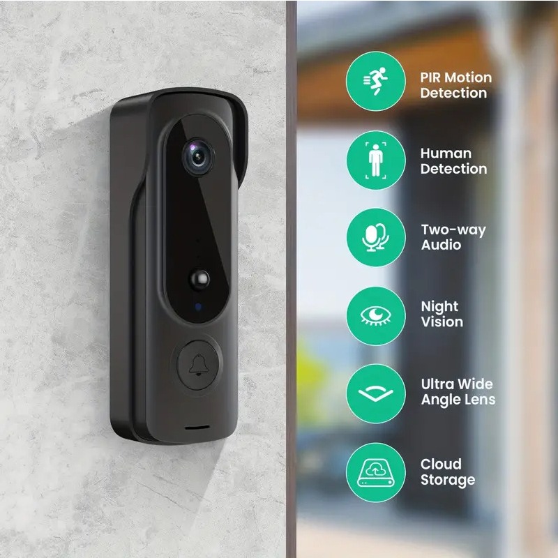 Outdoor Wireless Doorbell Sola - Smart Home Hub Apple ulasan dan harga