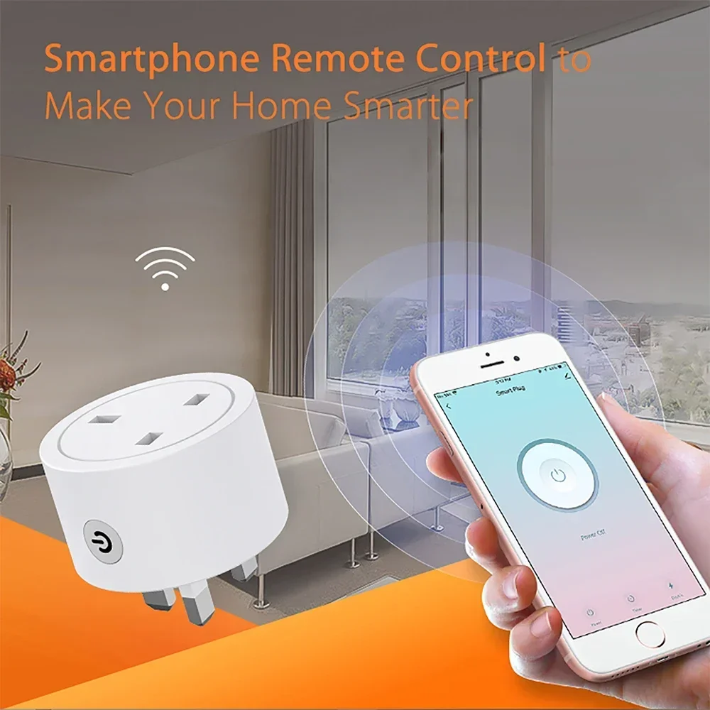 Zigbee Smart Plug 16A UK Socke - Smart Home Energy ulasan dan harga