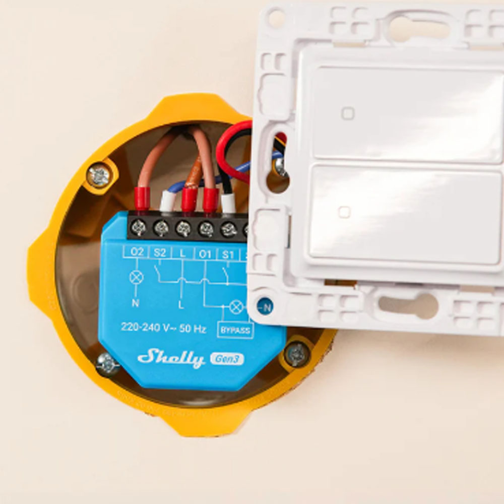 Shelly 2L Gen3 Zigbee Smart Sw - Smart Home Uses ulasan dan harga