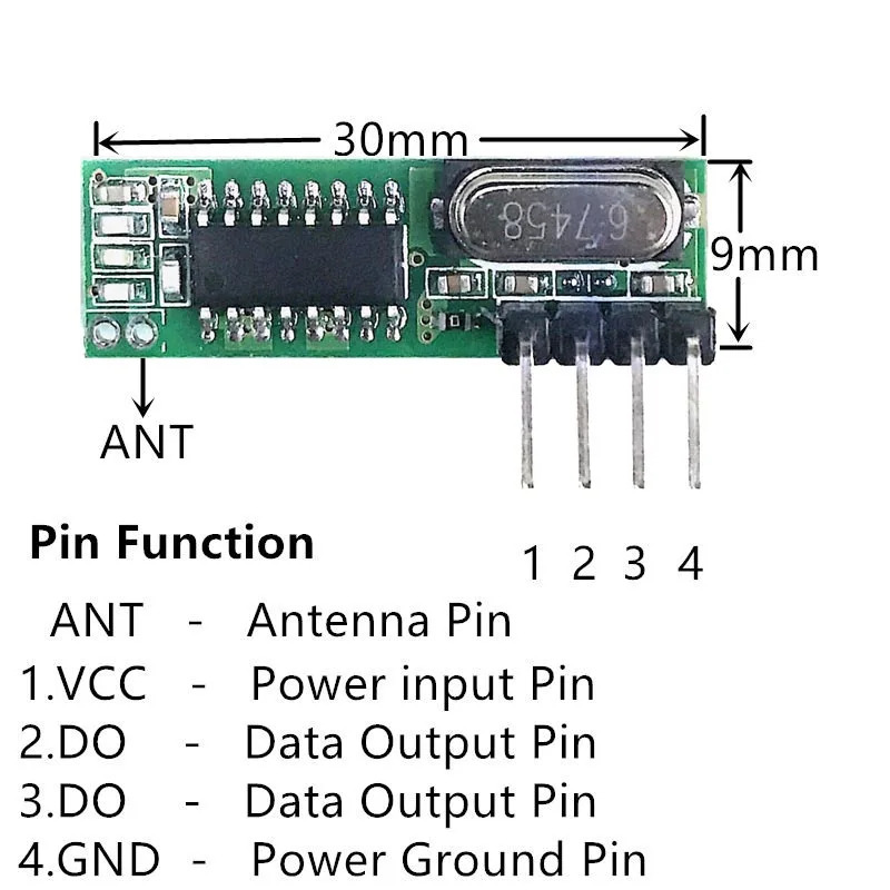 Superheterodyne RF Transceiver - Smart Home Kit For Arduino ulasan dan harga