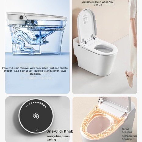 Heated Smart Toilet Seat, Auto - Smart Home Uses ulasan dan harga