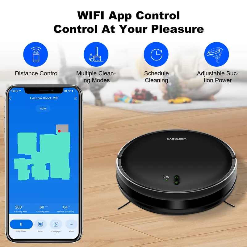 for LIECTROUX L200 Robot Vacuu - Smart Home Devices ulasan dan harga