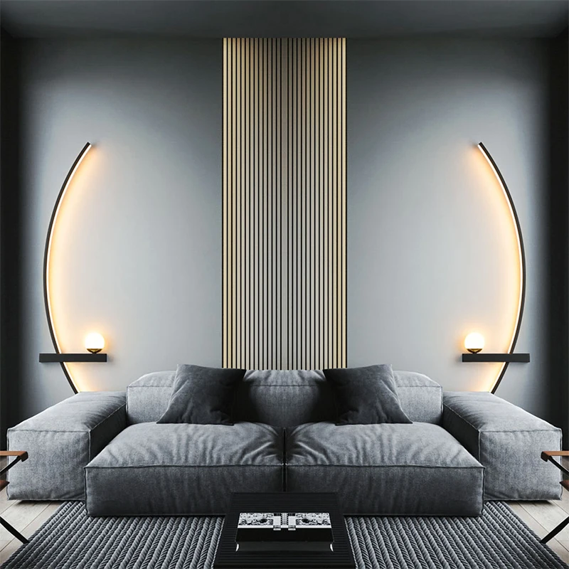 Smart LED Wall Lamp 55/105CM R - Smart Home Llm ulasan dan harga