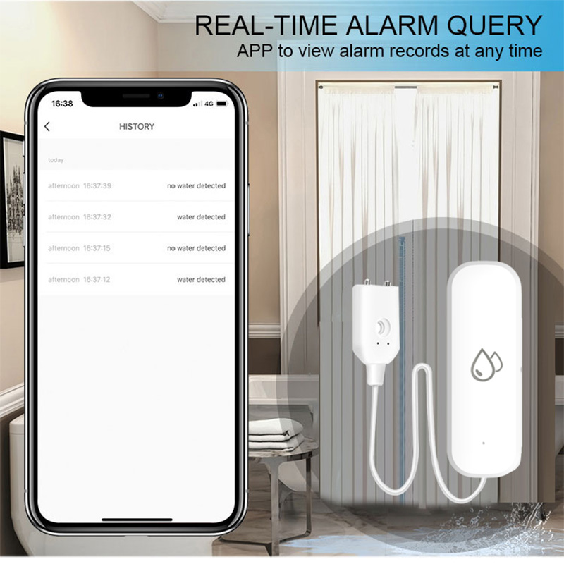 Tuya WiFi Water Leakage Alarm  - Smart Home Green ulasan dan harga