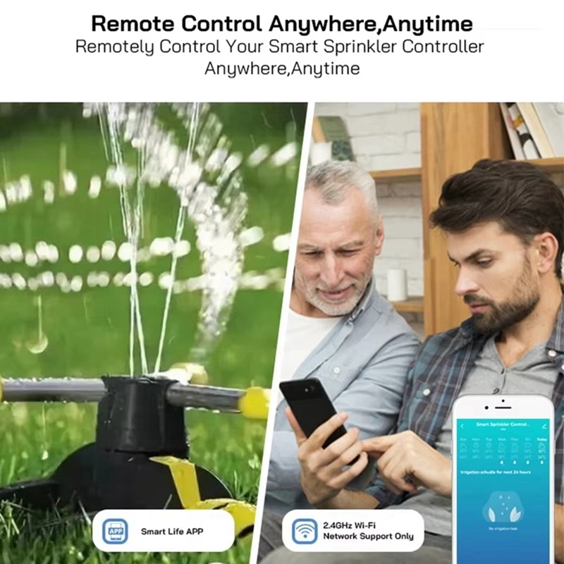 Tuya WiFi Smart Sprinkler Cont - Smart Home Devices ulasan dan harga