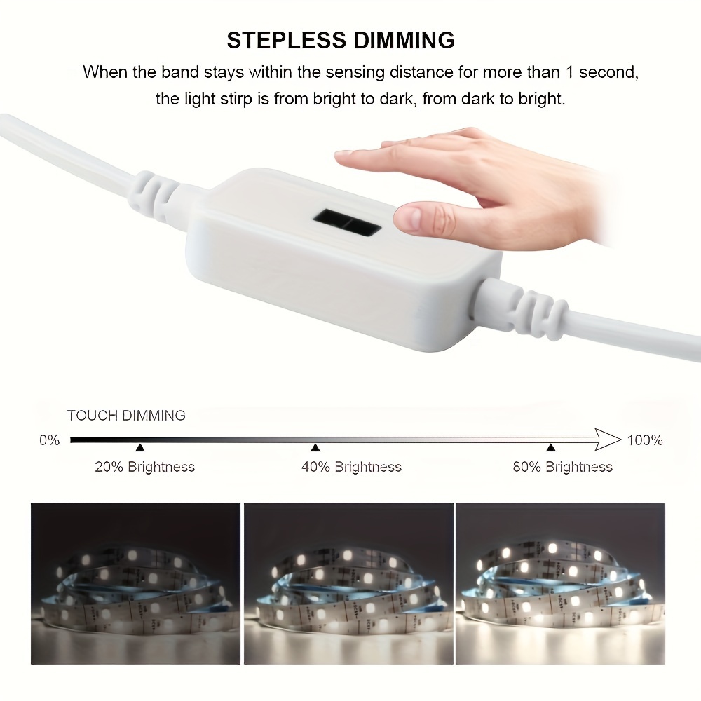 USB 60 LED Strip Lights DC 5V  - Smart Home Llm ulasan dan harga