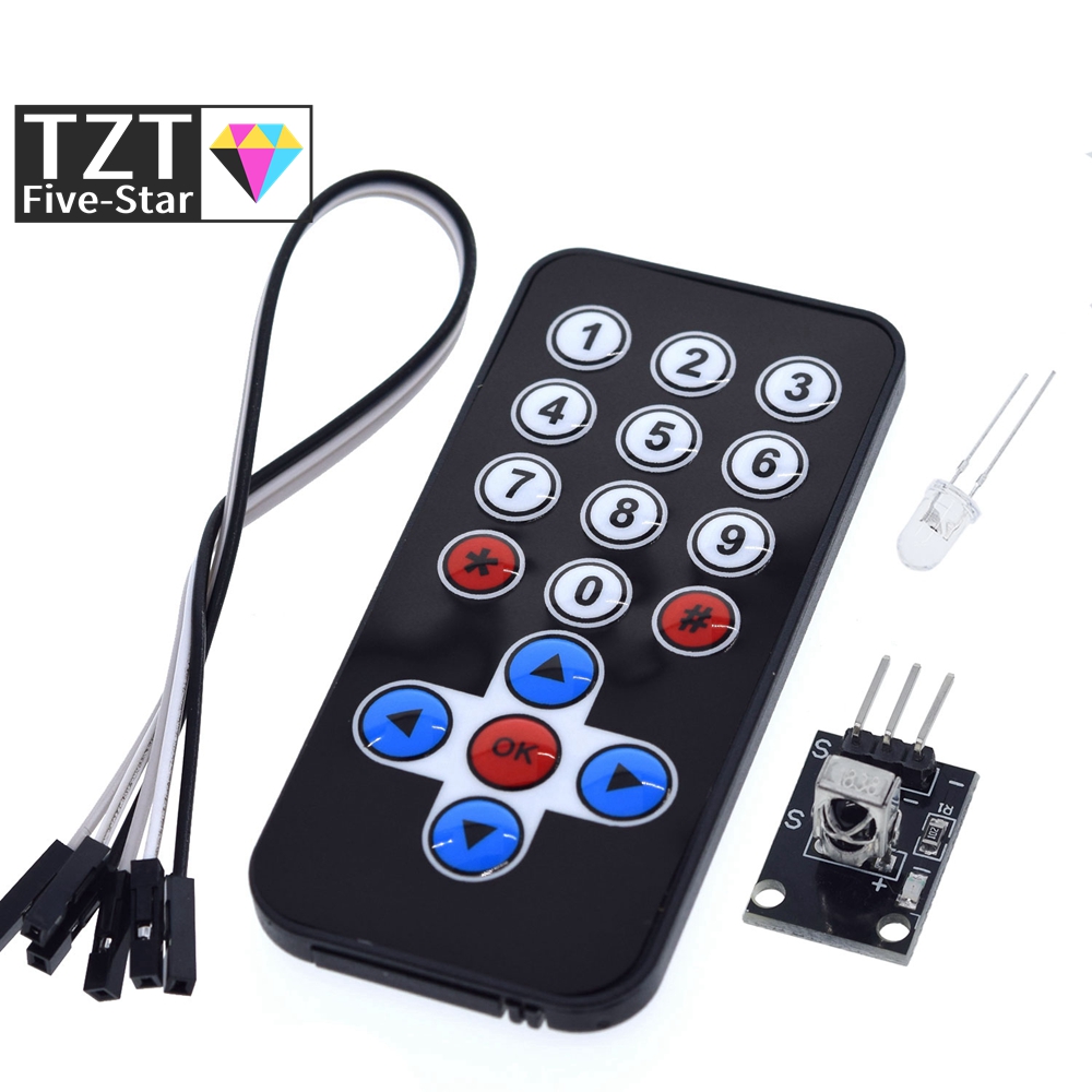 TZT 1/3Set Infrared Remote Con - Smart Home Kit For Arduino ulasan dan harga