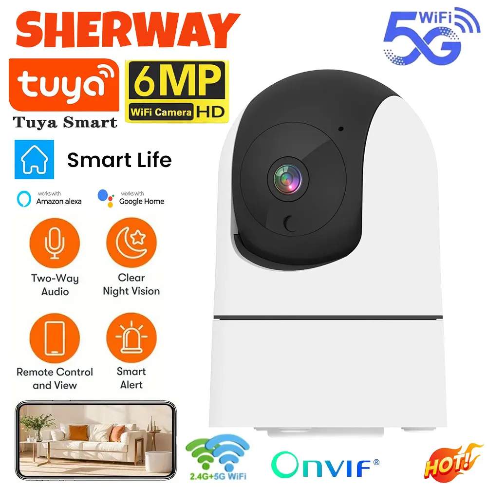 Tuya 5G WiFi IP Camera Indoor  - Smart Home Battery Camera Ezviz ulasan dan harga