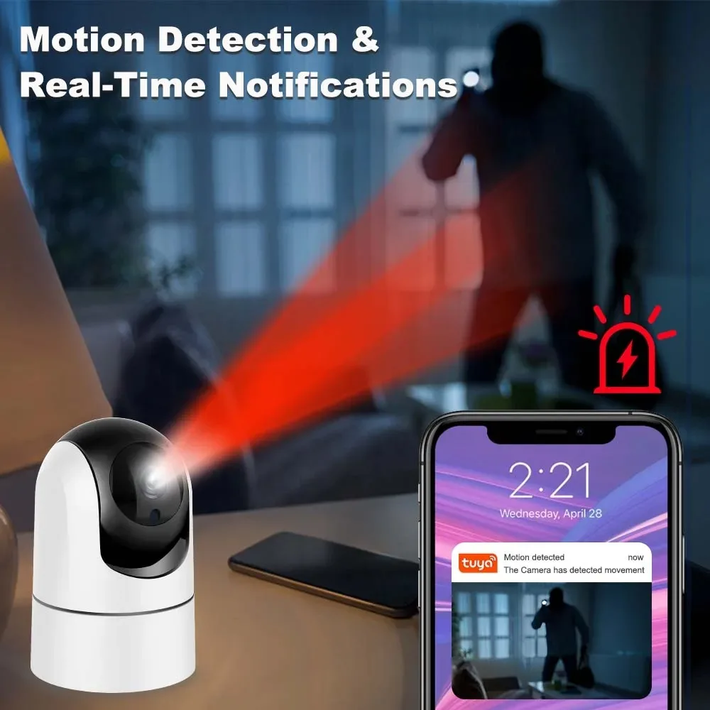 Tuya 5G WiFi IP Camera Indoor  - Smart Home Battery Camera Ezviz ulasan dan harga