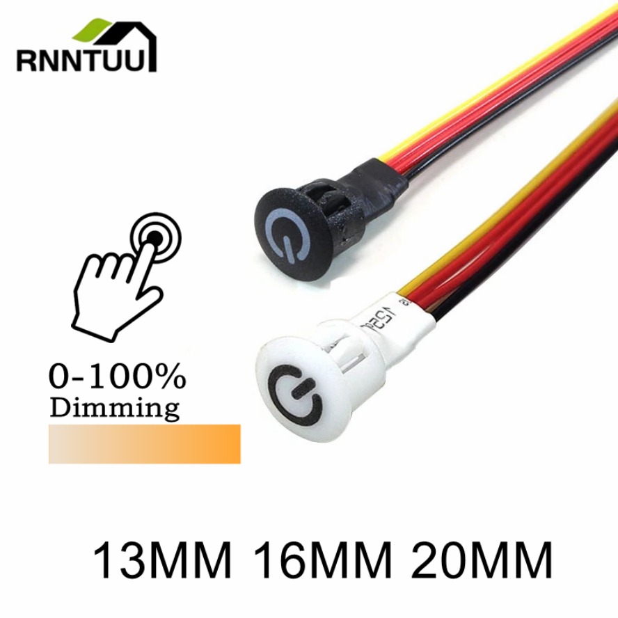 13 16 20MM Dimmable Touch Sens - Smart Home Llm ulasan dan harga