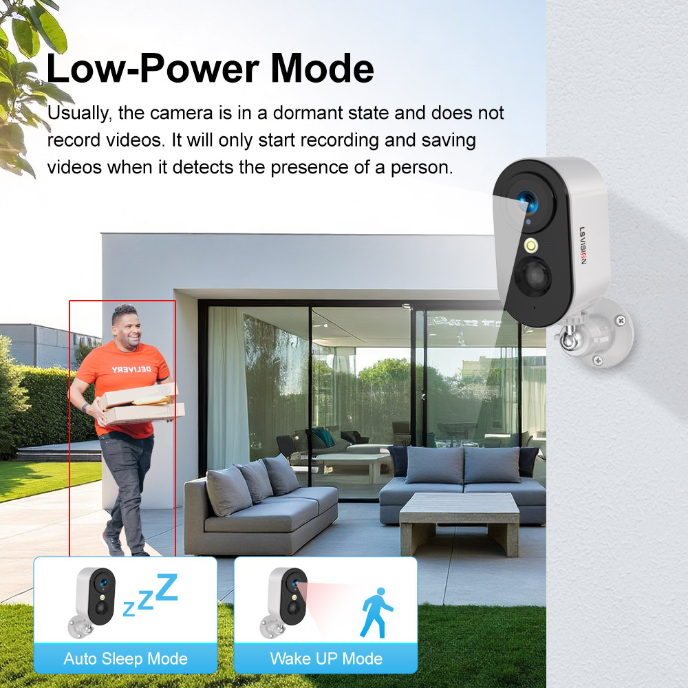 LS VISION 2K 5MP 4G SIM Card C - Smart Home Battery Camera Ezviz ulasan dan harga