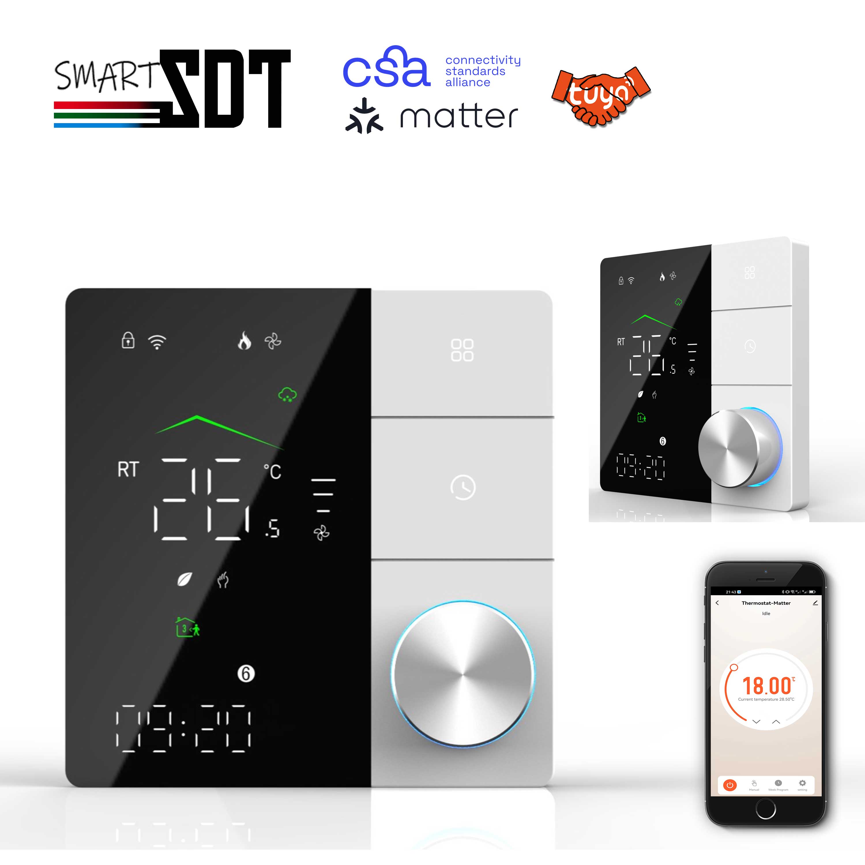 24V 110V 220V Heating Thermost - Smart Home Hub Apple ulasan dan harga