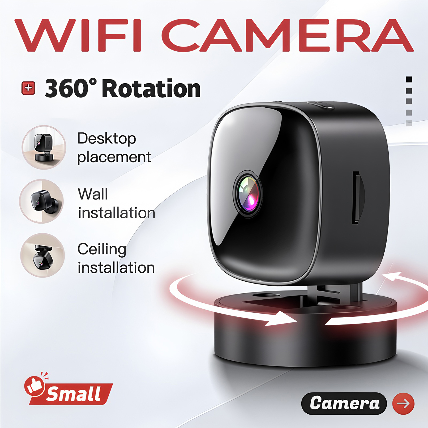 A9 1080P HD Wifi Mini Surveill - Smart Home Battery Camera Ezviz ulasan dan harga