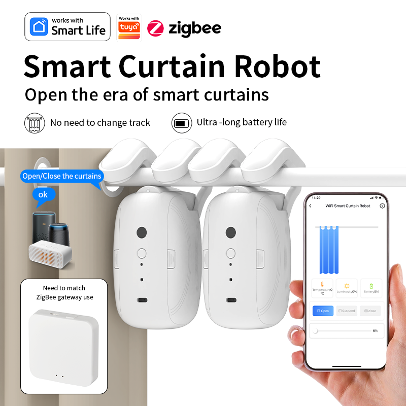 Zigbee Smart Curtain Driver Ro - Smart Home Devices ulasan dan harga