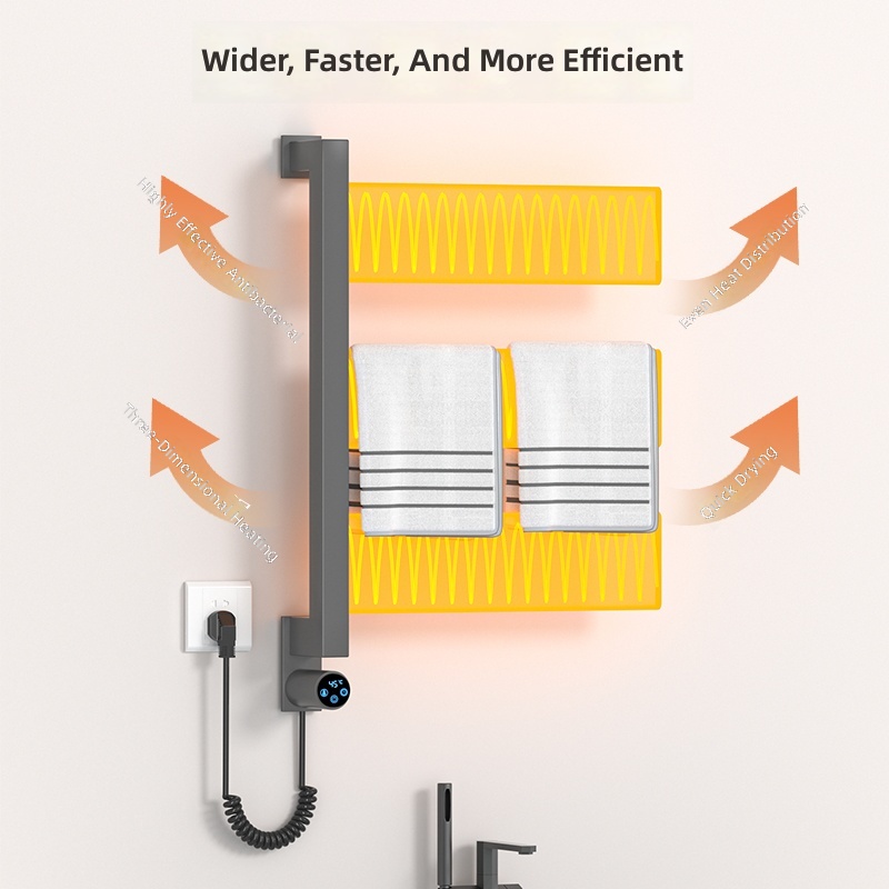 Vertical Wall-mounted 3 Bars E - Smart Home Uses ulasan dan harga
