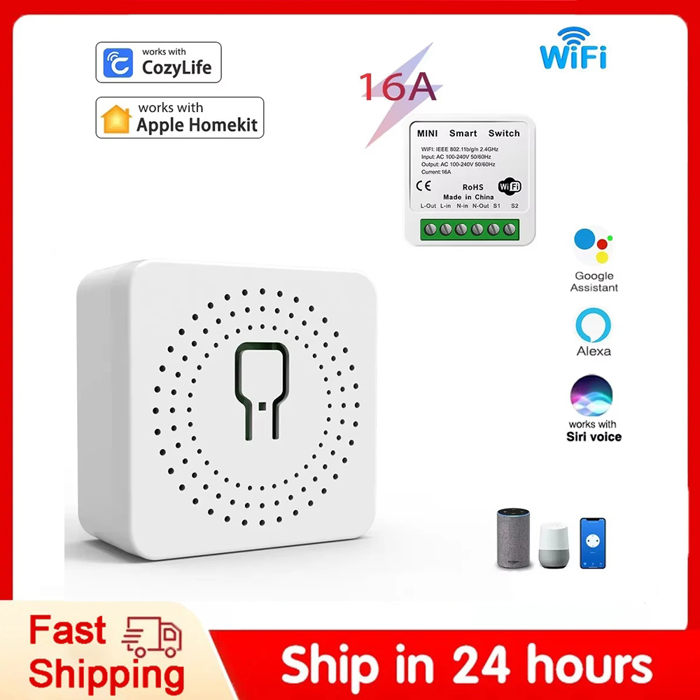 Smart Switch Mini Wifi Relay B - Smart Home Hub Apple ulasan dan harga